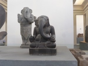 チャム彫刻博物館の展示物